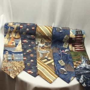 Lot of 5 assorted ties